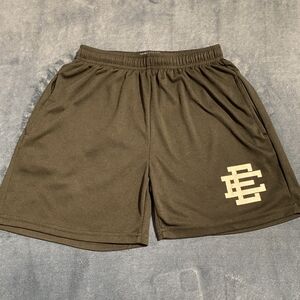 Eric Emanuel Dark Brown Athletic Shorts